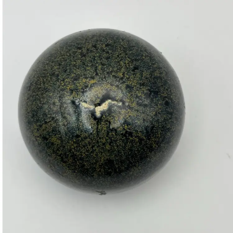 Earthy Minimalist Style Orb Pottery Paperweight
