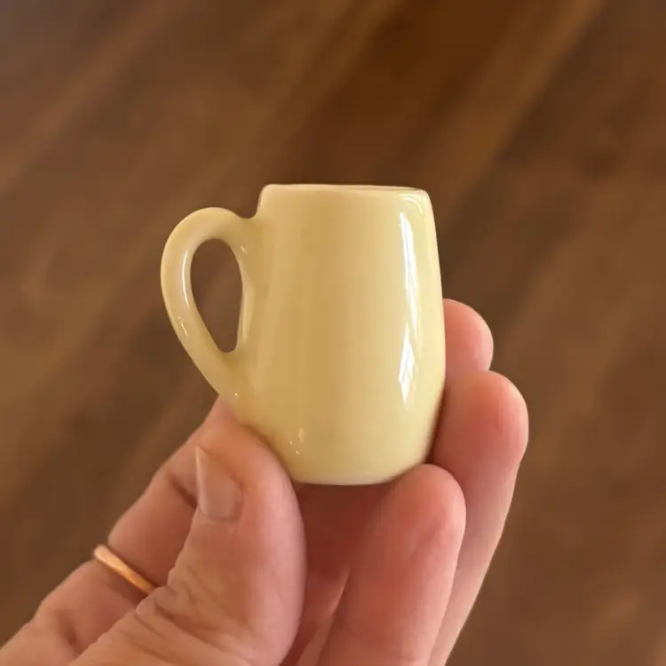 Vintage Ceramic Miniature Coors Mug Trinket