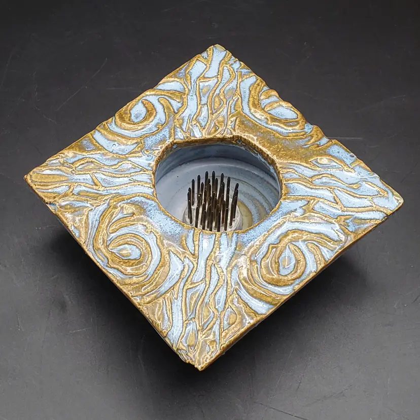 Handmade Ikebana from Wardell Pottery, Saugerties NY