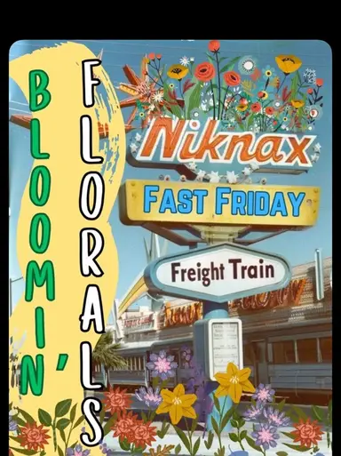 Bloomin’ Florals! Fast Friday Freight Train W/ Kim!