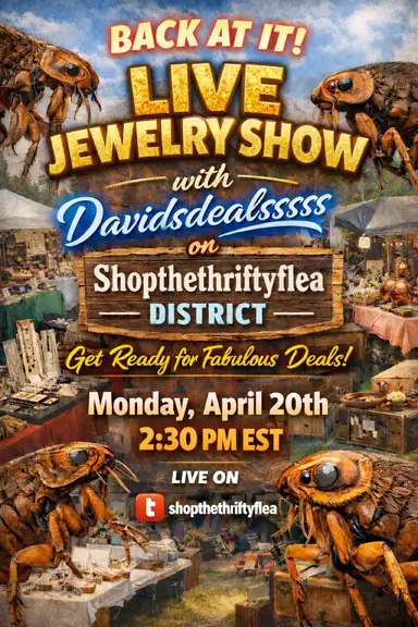 Jewelry Back On The Flea Feels Good To Be Home