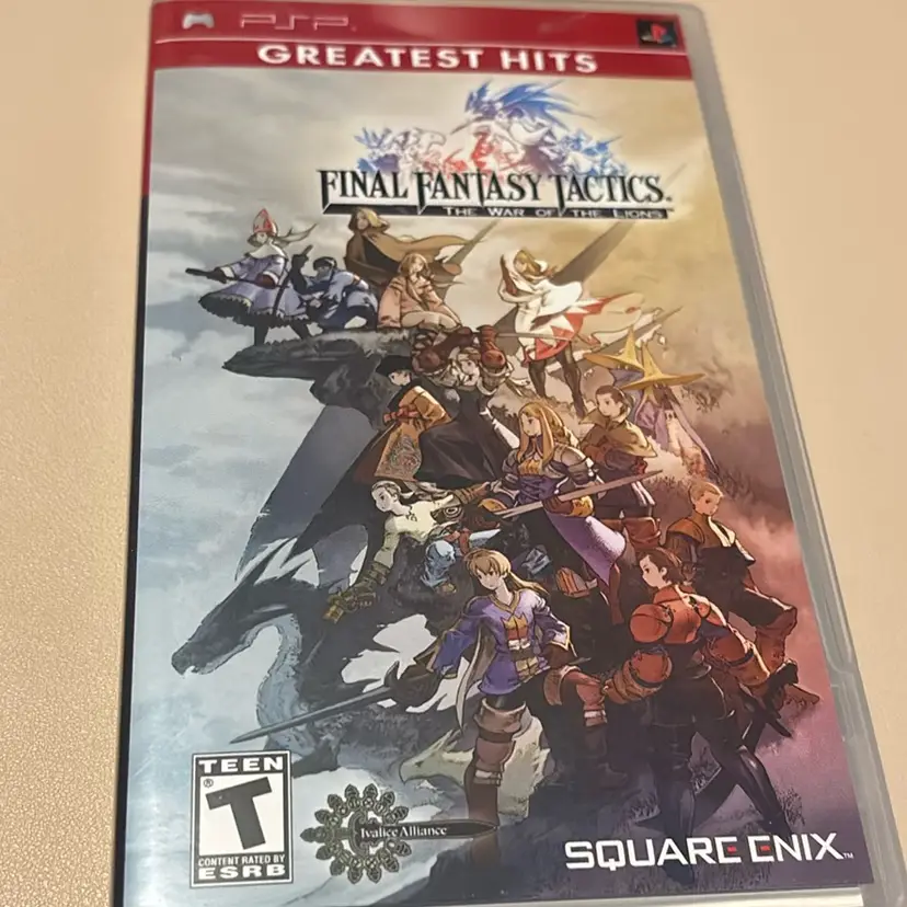 PSP - Complete In Case - Final Fantasy Tactics The War Of The Lions (GH)