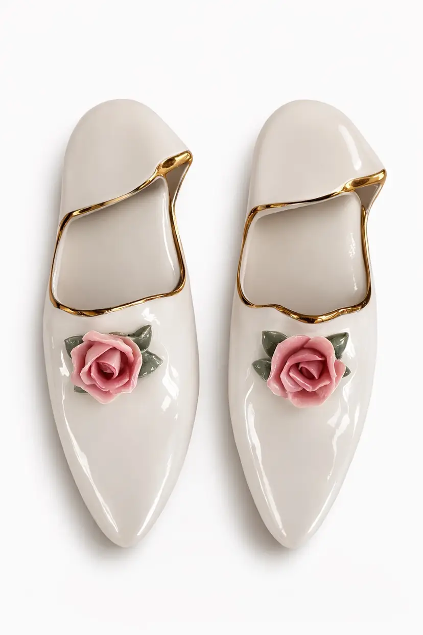 Dresden Slippers Pair