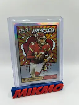 Patrick Mahomes II 2021 Prestige Heroes Holo Foil Chiefs