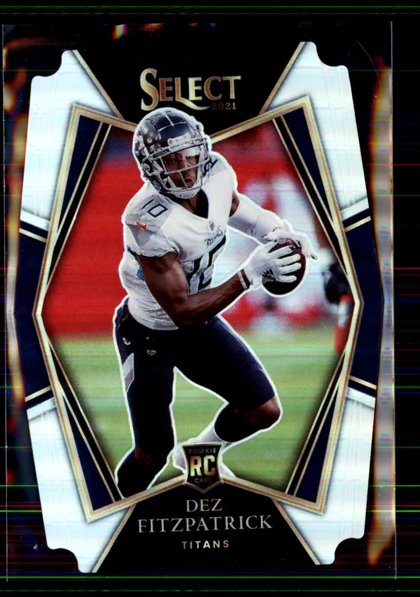 Dez Fitzpatrick 2021 Panini Select Silver #172 - Tennessee Titans - (147-23)
