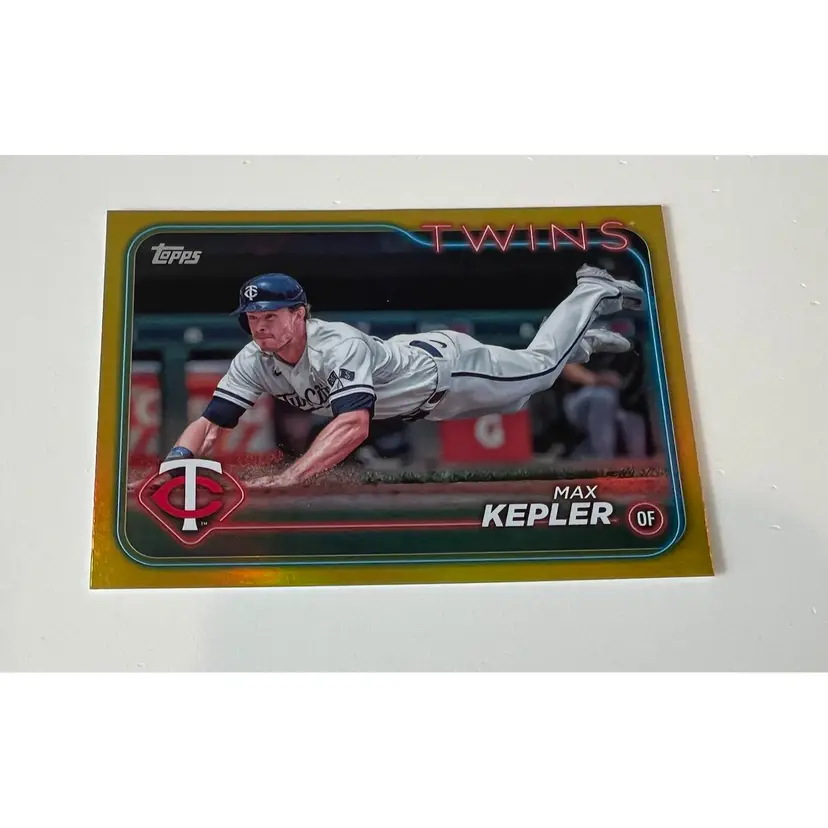 Max Kepler Gold Foil Minnesota Twins