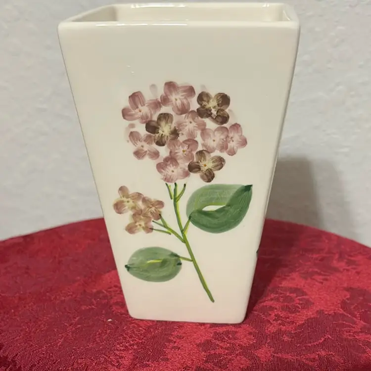 Spring Ceramic Lilac Vase