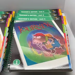 2017 Journeys Houghton Mifflin Grade 1 Teacher’s Edition Units 1-6