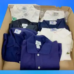 Wholesale Lot Of 7 IZOD Polo Pullover Shirts