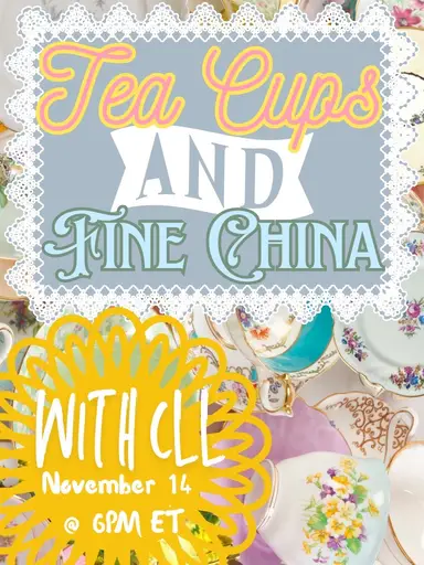 Tea Cups & Fine China On Niknax.net