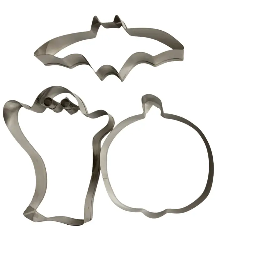 Set Of Three Halloween Cookie Cutters