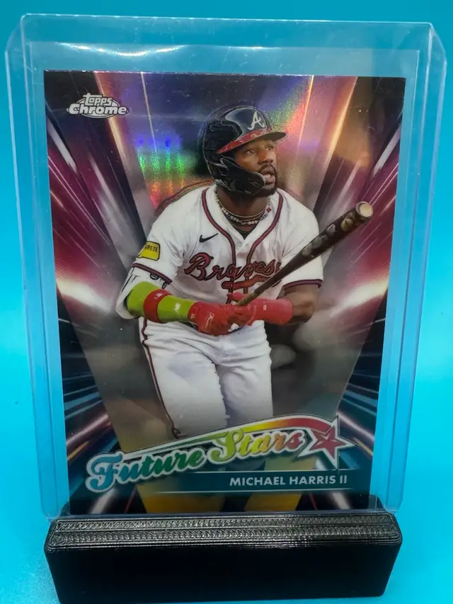 Michael Harris Topps Chrome Update Future Stars Atlanta Braves