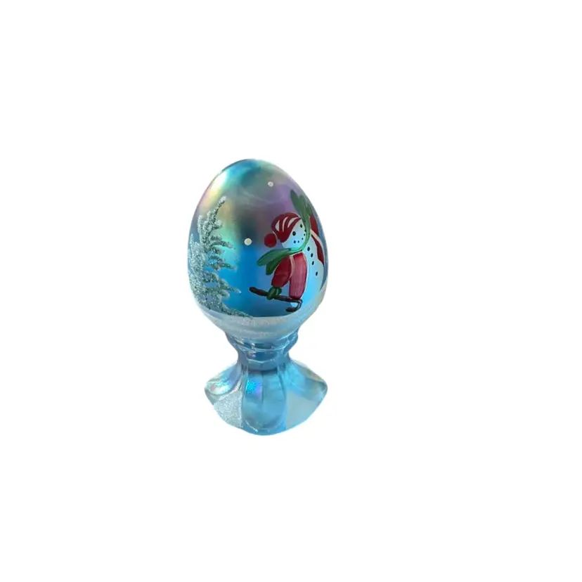 Fenton Egg Limited Edition Snowman