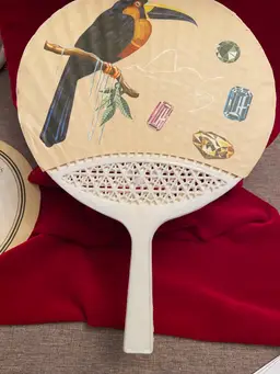 AL- H. Stern Paper And Plastic Fans.