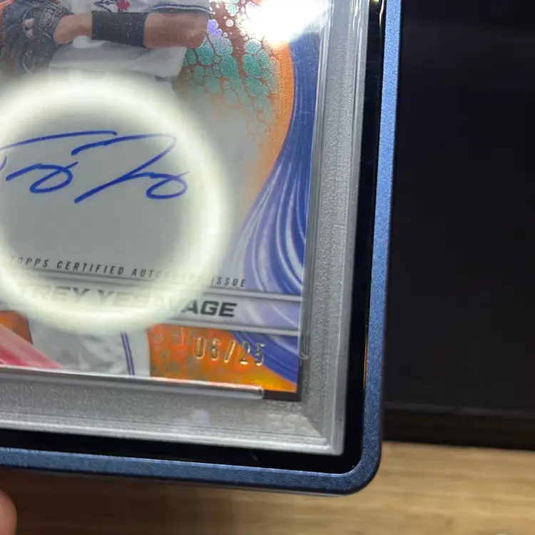 Trey Yesavage Auto /25 Psa 10 Pop 1!