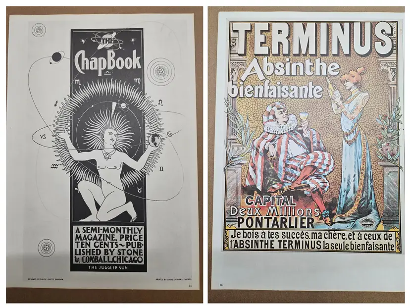 Frameable poster cutouts. 11"x16.5".