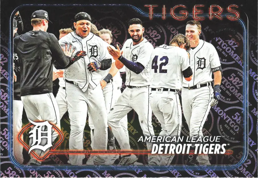 Detroit Tigers - 2024 Topps 582 Montgomery Club Foil - Pick Your Card