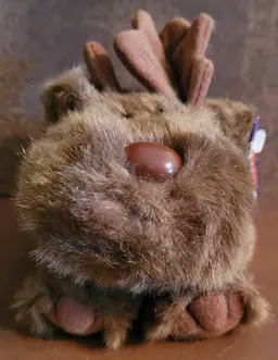 Vintage Puffkins 'Gus 1-10-97' Plush Mooser c.1994