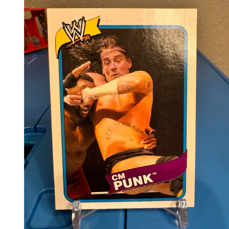 2007 WWE Topps Heritage III #27 CM Punk RC Rookie