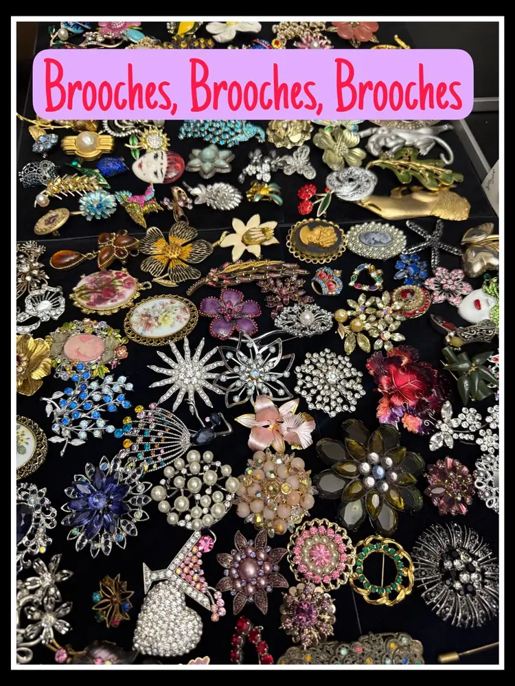 Last Minute Quick Sale- Brooches Galore