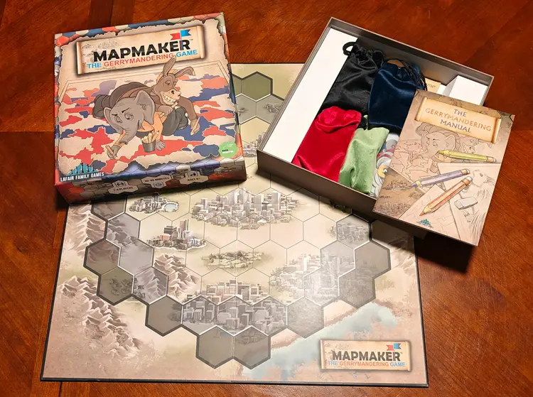 Mapmaker: The Gerrymandering Game