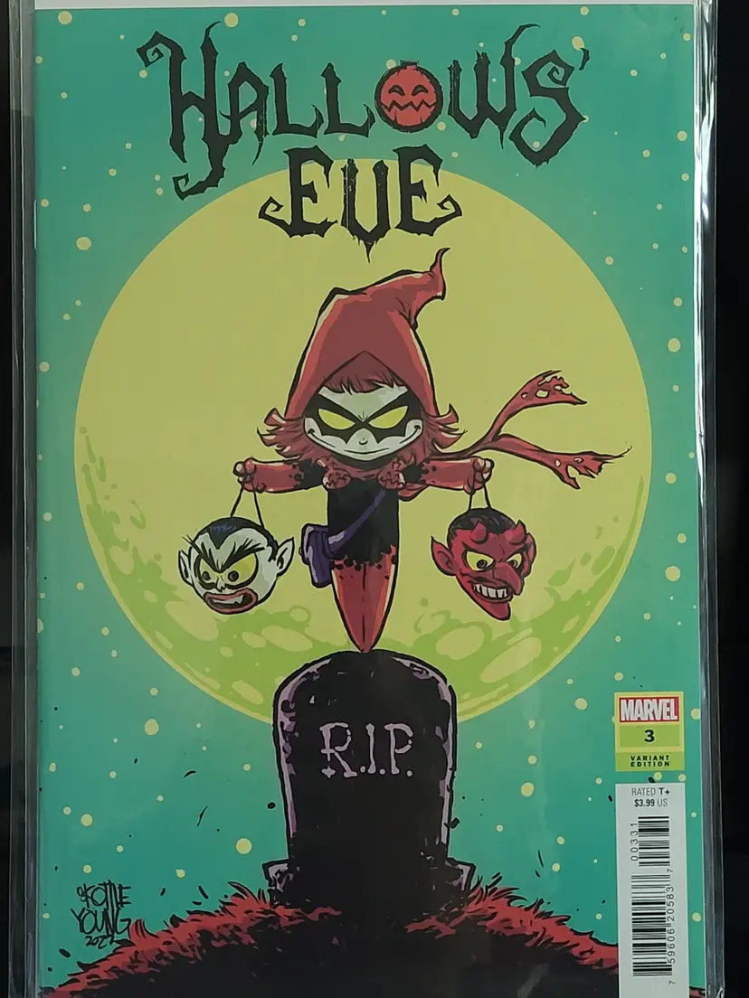 Hallows Eve #3 Skottie Young Variant Cover Marvel Comics NM