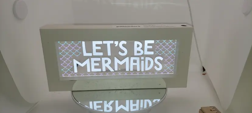 Light Up Let's Be Mermaids LED Light Box SOLD OUT ALL Target Stores!! Pillowfort
