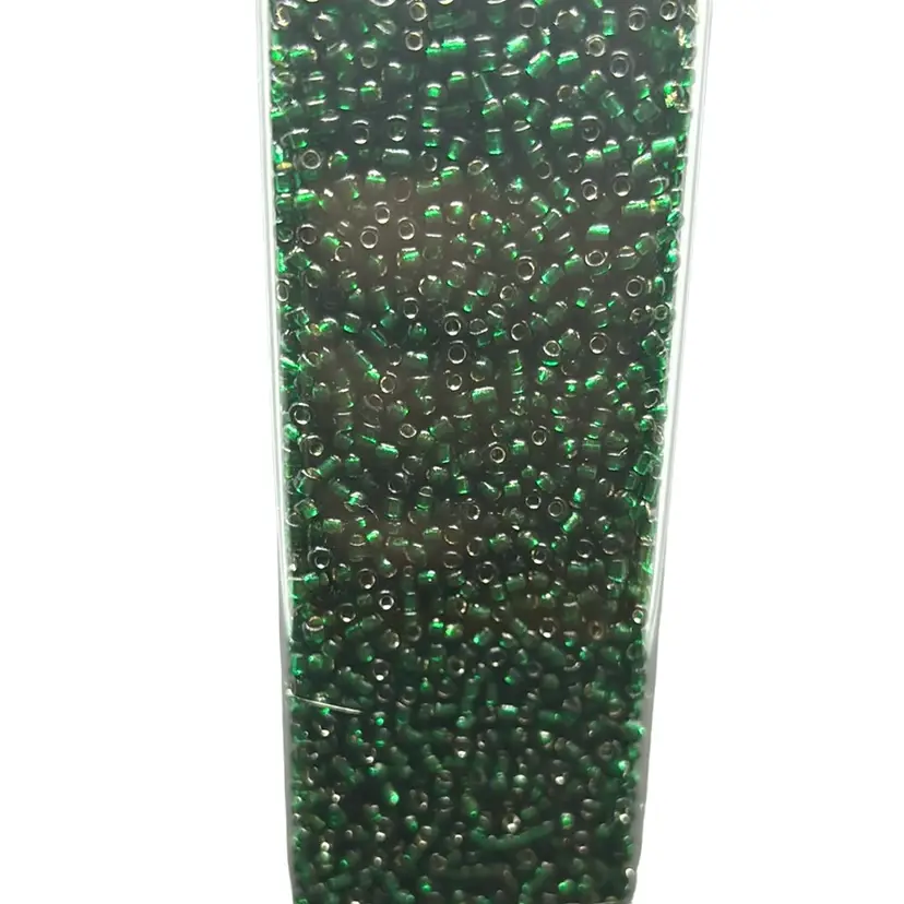 S/L Emerald Bead Treasures 12/0 Glass Seed Beads