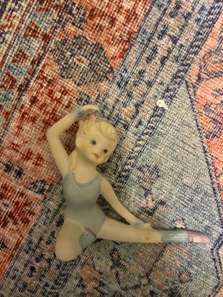 Set Of Two Enesco Ballerinas