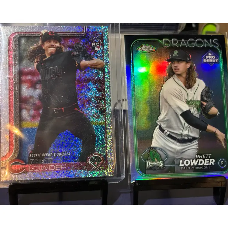 Rhett Powder
Cincinnati Reds 2 Card Lot