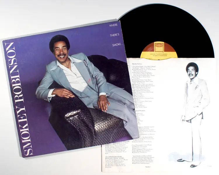 Smokey Robinson - Where There's Smoke (1979) Vinyl LP • Disco Funk, Cruisin