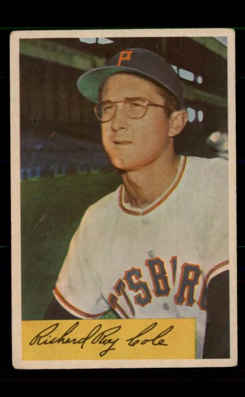1954 Bowman #27 Dick Cole - (pk-tl3) - Pittsburgh Pirates