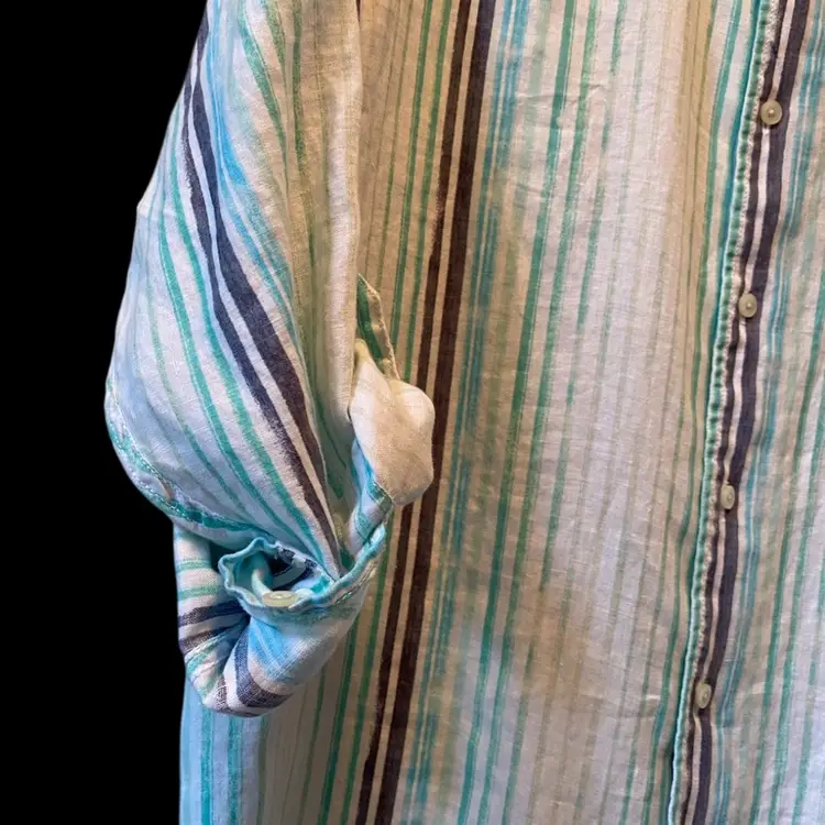 Caribbean Men Button Up Shirt