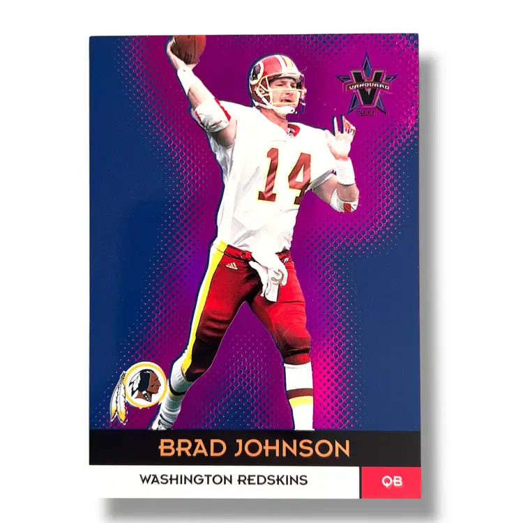 2000 Pacific Vanguard Brad Johnson Purple 15/138 #124