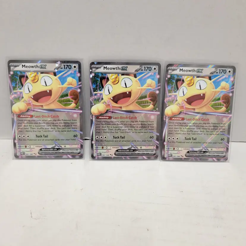 Meowth GX - 170 HP - Pokémon TCG Trio