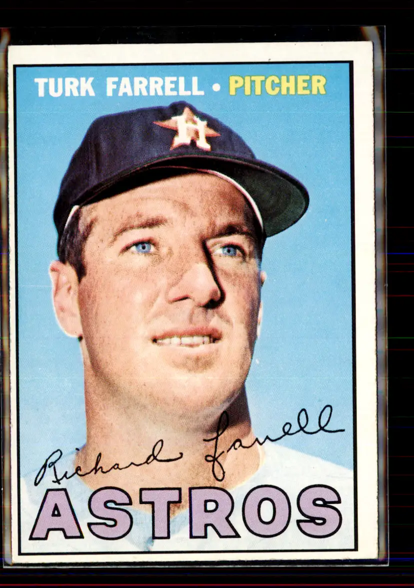 Turk Farrell 1967 Topps #190 - Houston Astros - (146-)