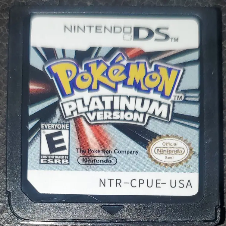 Pokemon Platinum Video Game Cartirdge Nintendo DS