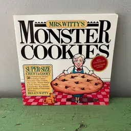 1983 Cookie Cookbook. Mrs Wittys Monster Cookies. Excellent Condition. Dessert Recipes Baking Tastemaker Award