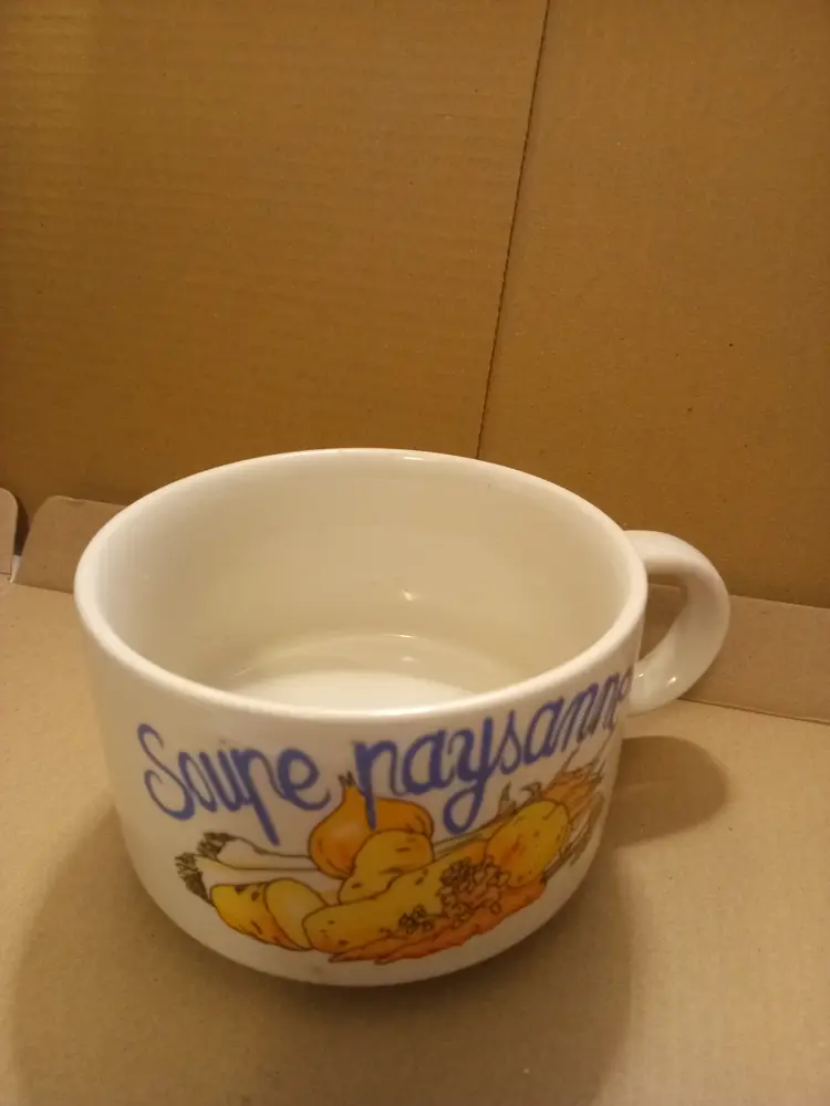 "Soupe paysanne" bowl