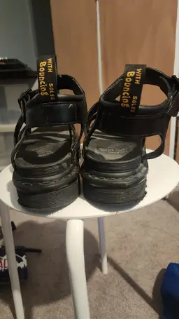 Dr. Martens Blaire Women's Brando Leather Strap Sandals Size 10 Women's