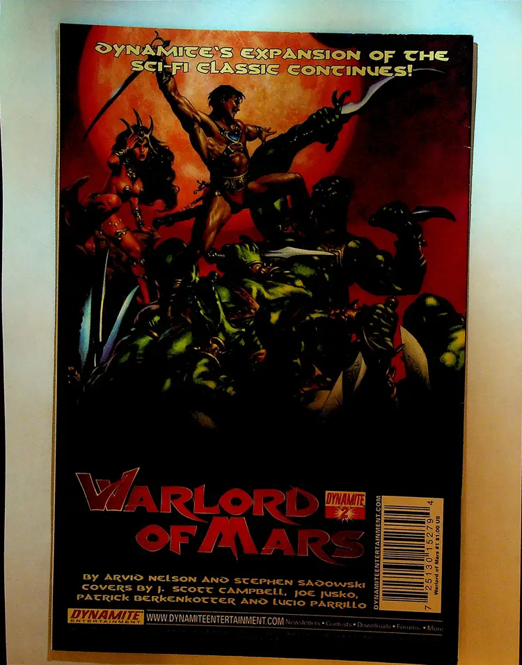 Warlord of Mars #1 2010 Dynamite Comics