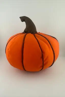 Hand Made Plush Pumpkin