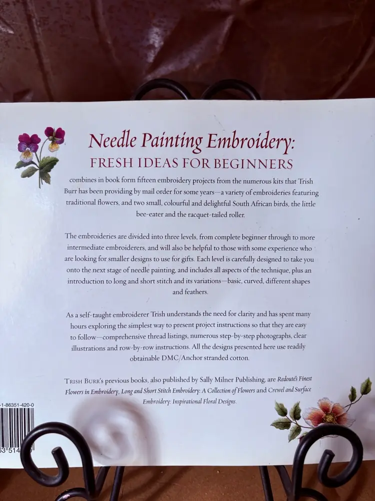 Needle Point Embroidery 
New Ideas For Beginners