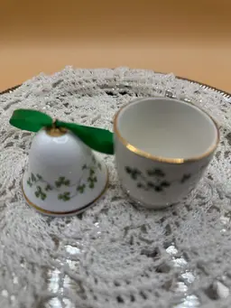 L03-Shamrock China small cup and bell