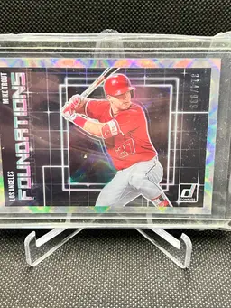 2018 Donruss Mike Trout Los Angeles Angels