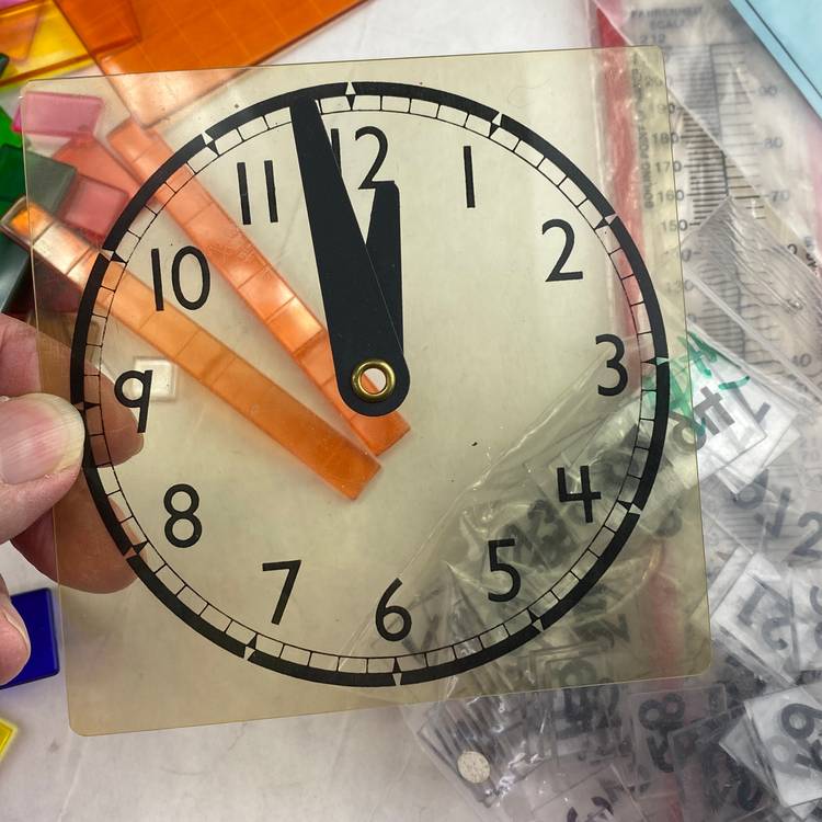 Overhead Projector Pieces Mixed Lot for Crafts or Use