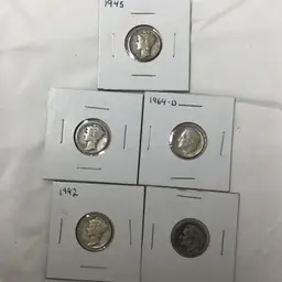 #01 - Silver Dimes Lot 5