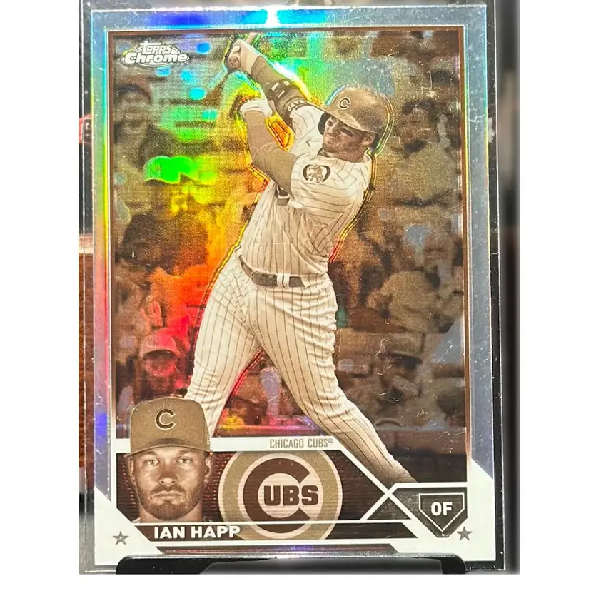 Ian Happ Chicago Cubs 2023 Topps Chrome Sepia Refractor