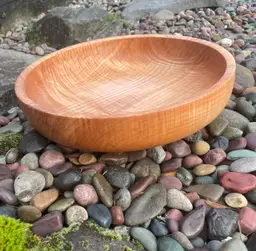Big Leaf Maple Serving Bowl