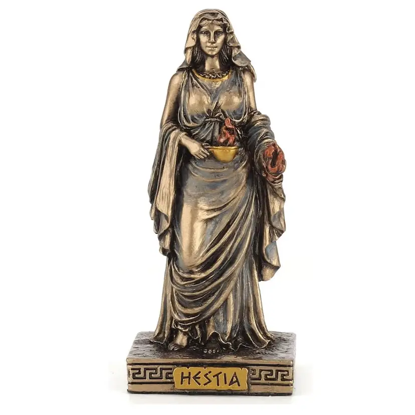 Hestia Greek Goddess Statue 3.4” NEW In Box